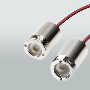 LED-Handlauf Einbauspot M18; 1,5W; 3V; 3.000K; asymmetrisch; Einschraub-Montage