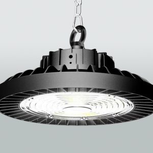 LED-Hallentiefstrahler Diskus HT2/200 schwarz; 4.000K